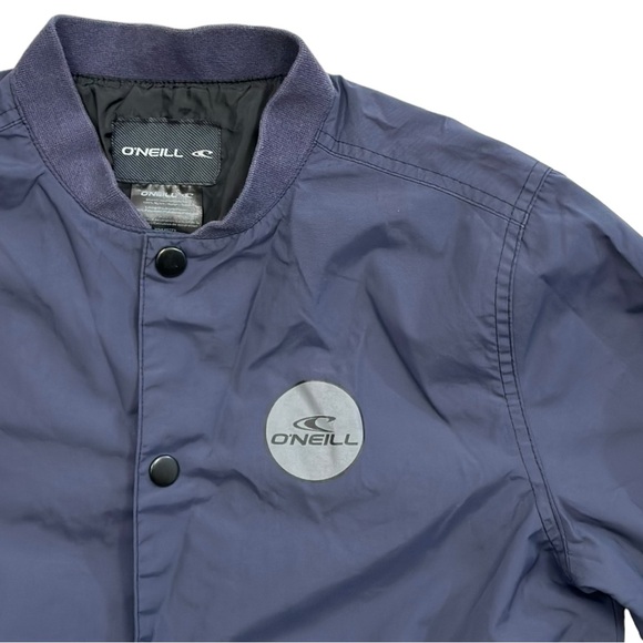 O’Neill Lightweight Blue Grey Jacket - Boys Size Medium - Picture 2 of 4